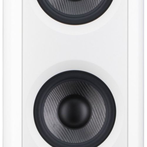 BM Prime 12 Weiß - mit schwarzem Hochtöner -1